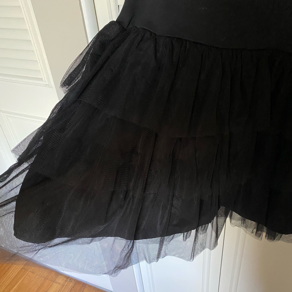 English Factory Everly Dress. Mix Media Mini dress w/ tulle.